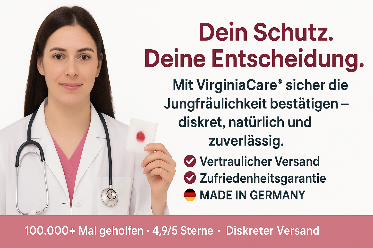 Virginicare Jungfräulichkeit bestätigen