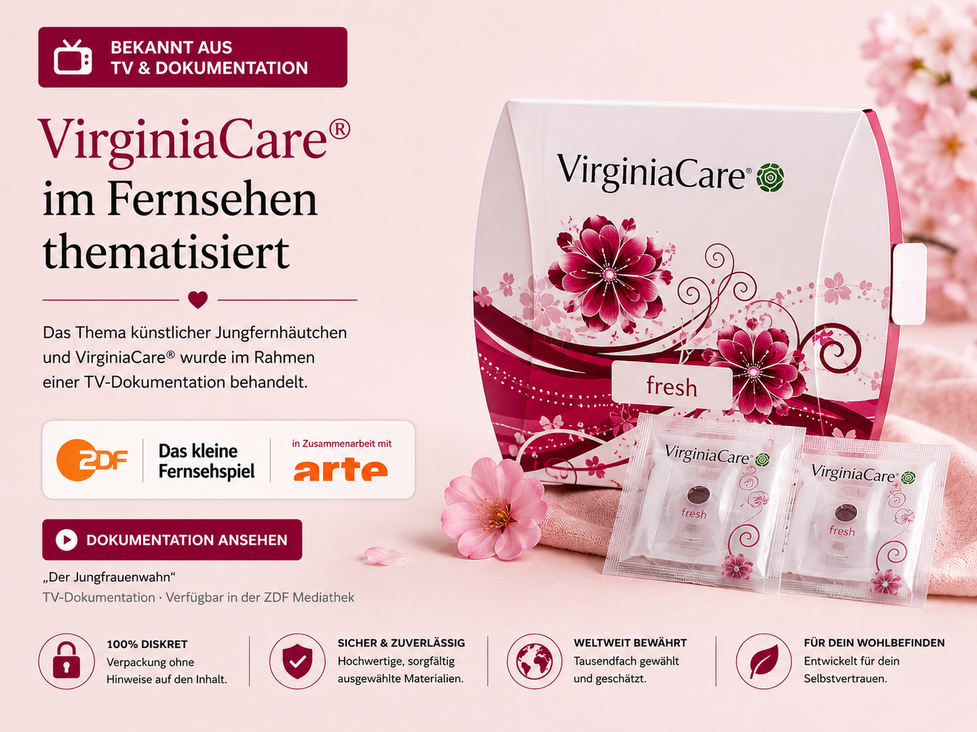 ARTE Dokumentation zum Thema VirginiaCare