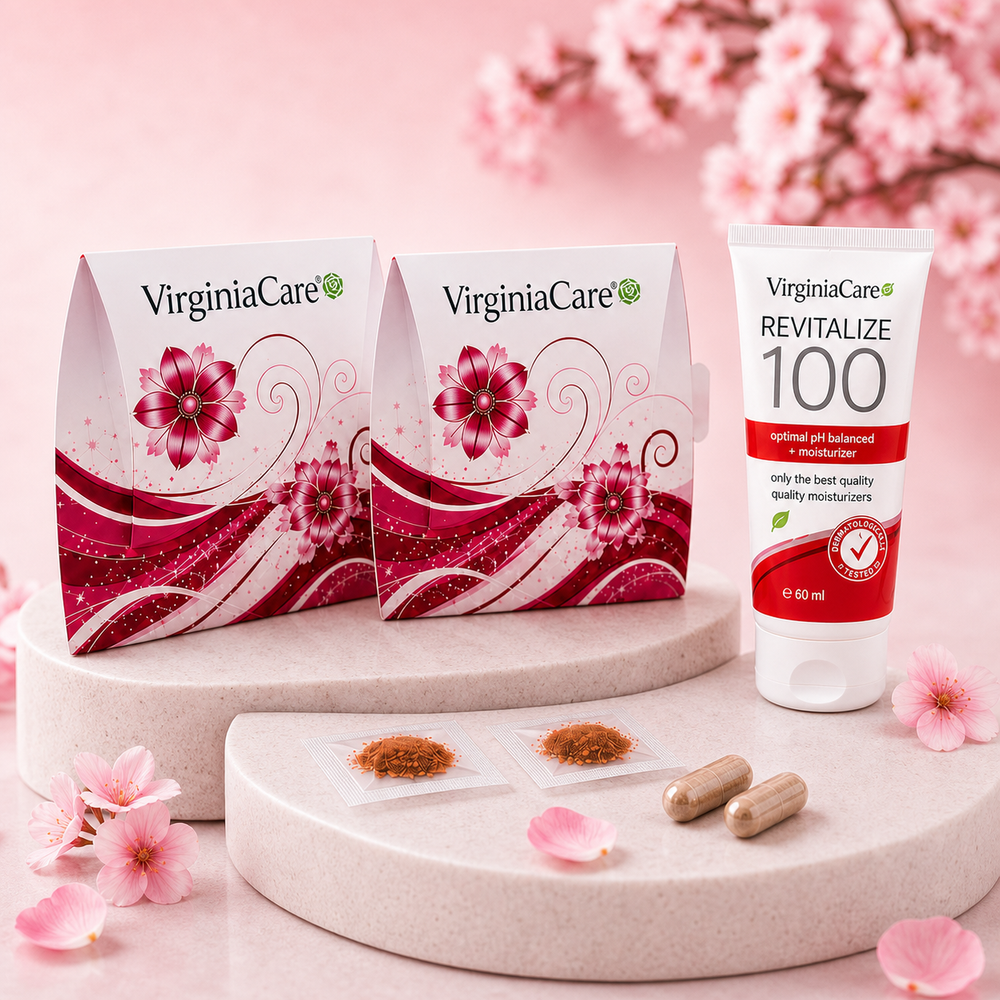 VirginiaCare® Complete Package – künstliches Jungfernhäutchen & Blutkapseln